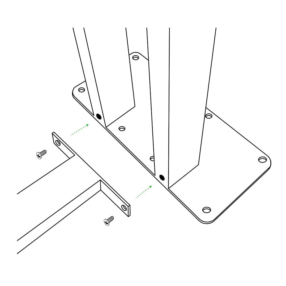 Deluxe High-PressureCurvature Collection Conference Table 42x96"