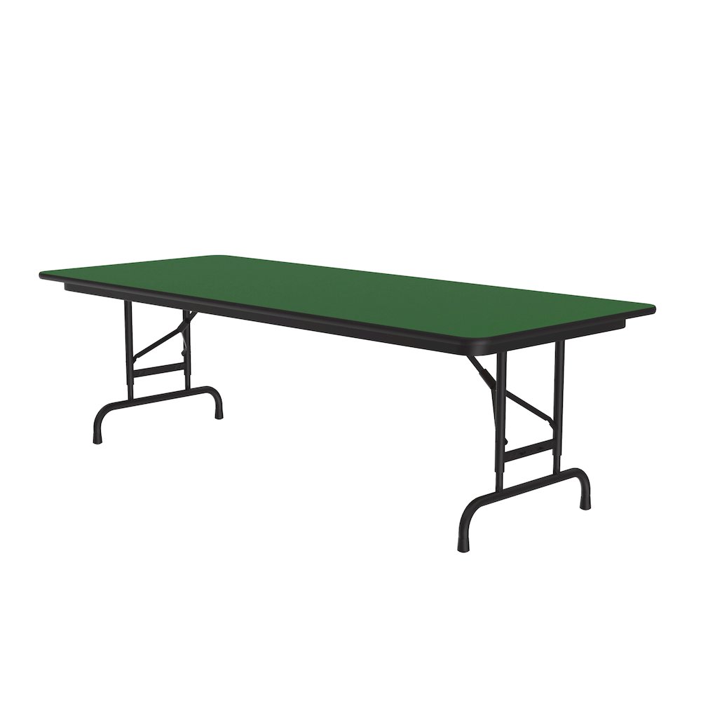 Adjustable Height High Pressure Top Folding Table 30x72"
