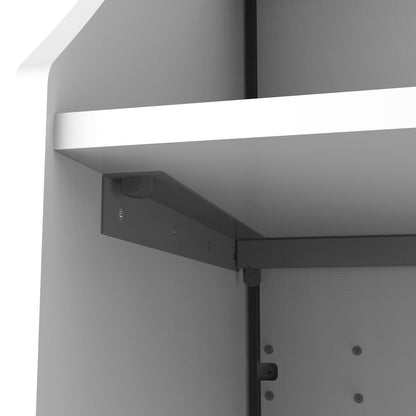 Straight Reception Station, White