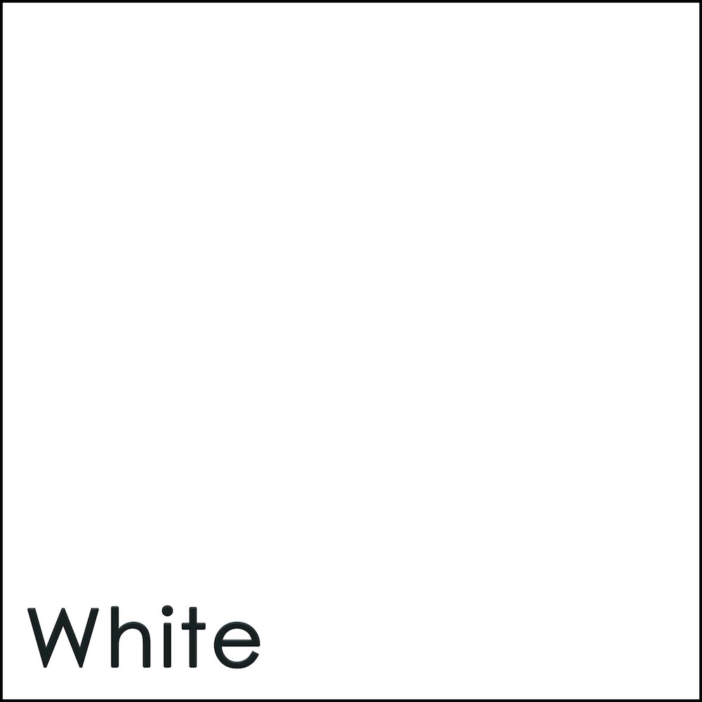 Curve Reception Desk Solid, White