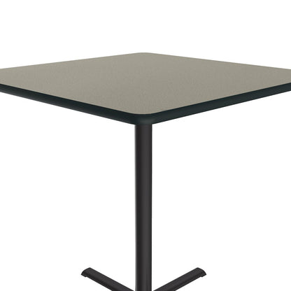 Bar Stool/Standing Height Deluxe High-Pressure Café and Breakroom Table 42x42