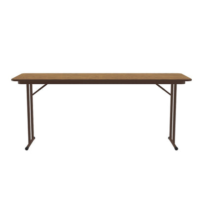 Deluxe High-Pressure Folding Seminar Table with Off-Set Leg 24x96"