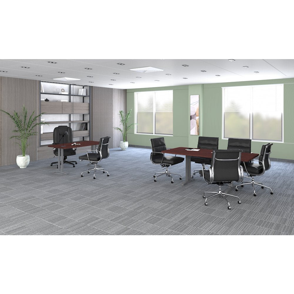 Deluxe High-PressureCurvature Collection Conference Table 36x72"