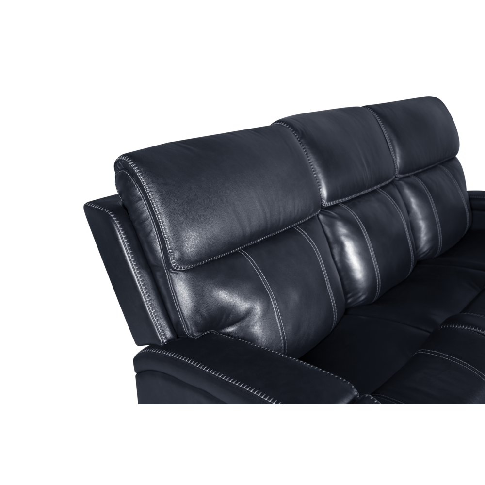 Glenwood Power Recliner w/Power Head Rest & Power Lumbar (Lay Flat)