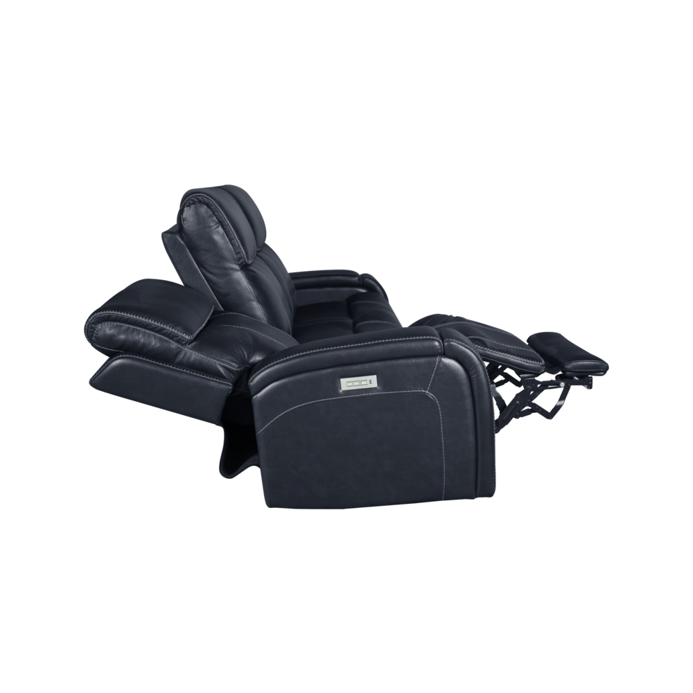 Glenwood Power Recliner w/Power Head Rest & Power Lumbar (Lay Flat)