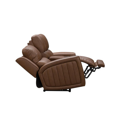 Loveseat w/Power Head Rests, Power Lumbar & Console w/Storage & 2 Cup Holders