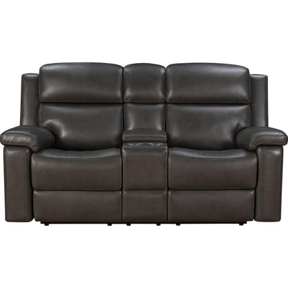 Power Reclining Console Loveseat, Power Head Rests, Power Lumbar, Heat & Massage