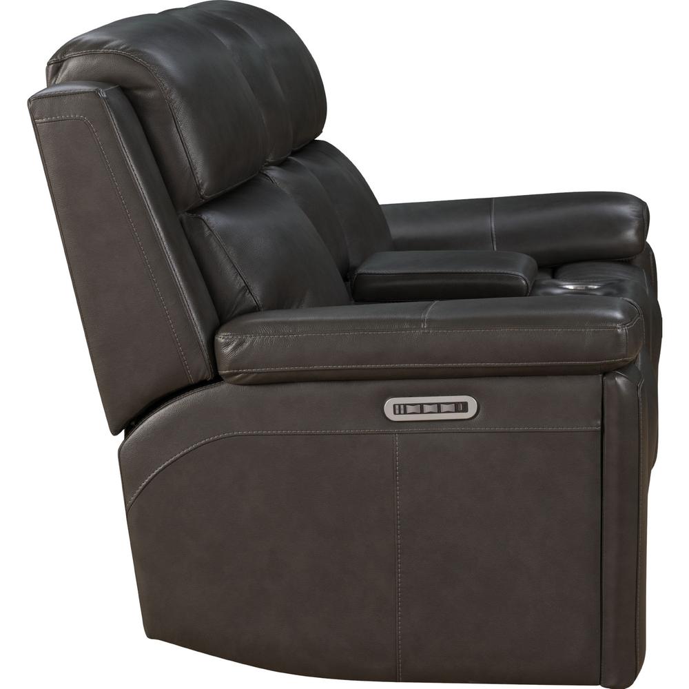 Power Reclining Console Loveseat, Power Head Rests, Power Lumbar, Heat & Massage