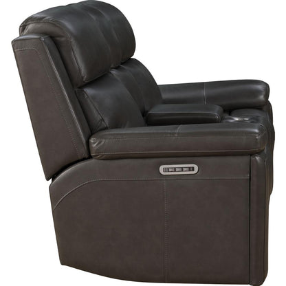 Power Reclining Console Loveseat, Power Head Rests, Power Lumbar, Heat & Massage