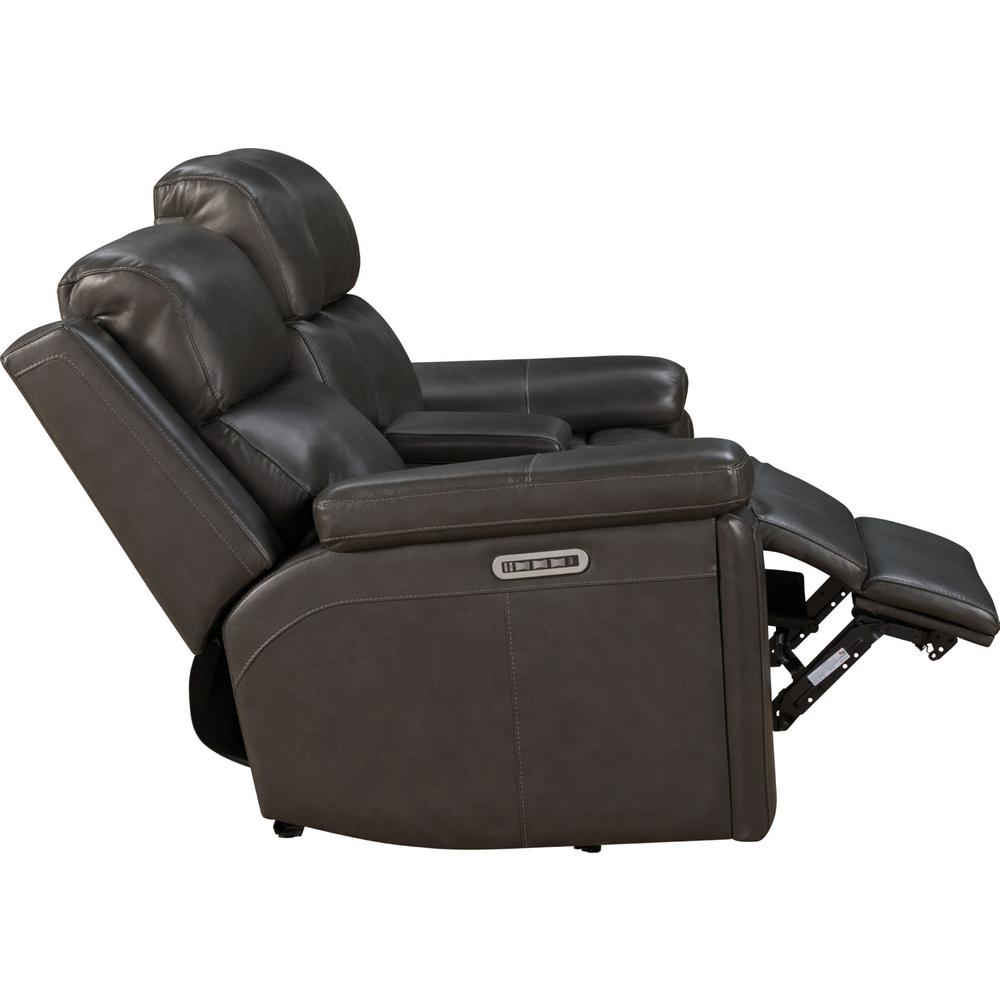 Power Reclining Console Loveseat, Power Head Rests, Power Lumbar, Heat & Massage