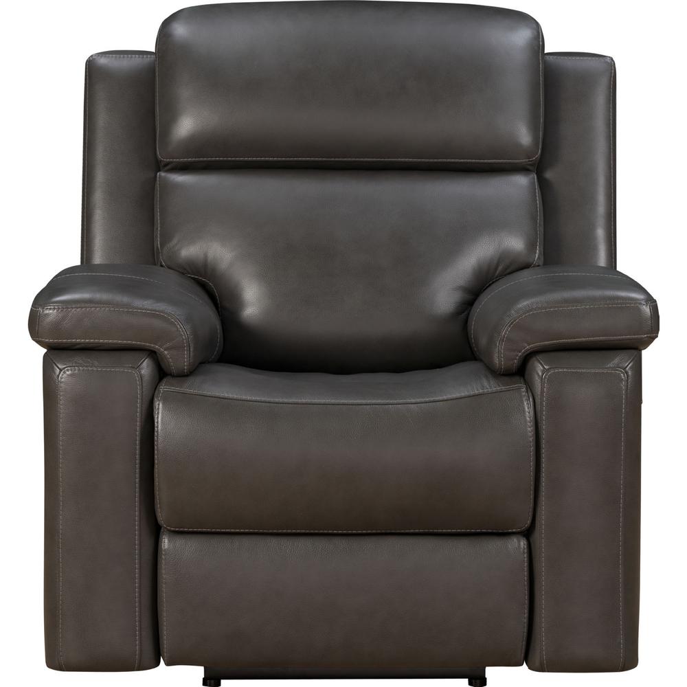 Leon Power Recliner w/Power Head Rest, Power Lumbar, Heat & Massage