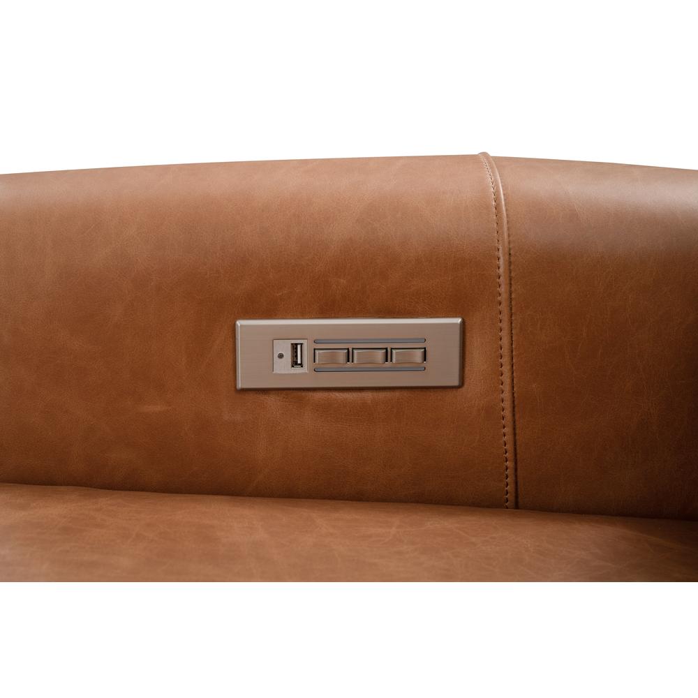 Byron Power Recliner w/Power Head Rest & Power Lumbar