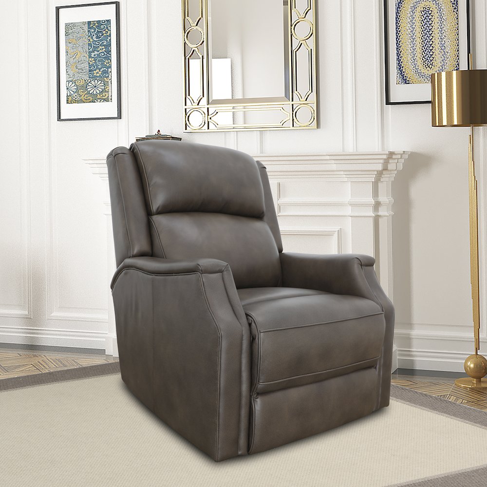 Conrad Big & Tall Power Recliner Power Head Rest & Power Lumbar