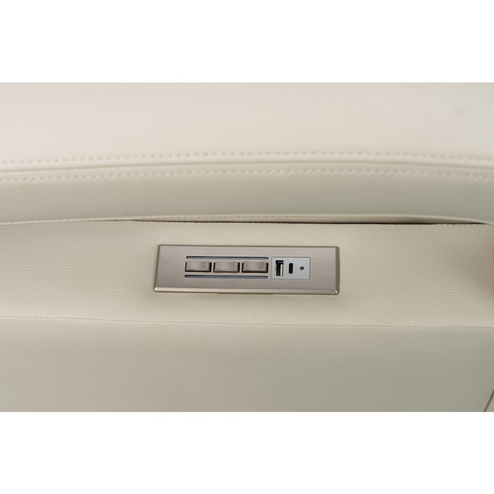 Gilbert Power Swivel Glider Recliner Power Head Rest & Power Lumbar