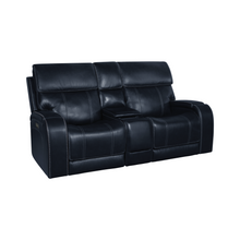 Glenwood Sofa w/Power Recline, Power Head Rests & Power Lumbar (Lay Flat)