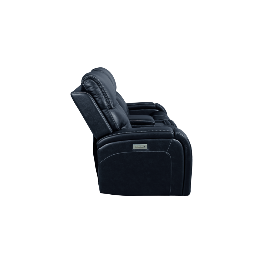Glenwood Sofa w/Power Recline, Power Head Rests & Power Lumbar (Lay Flat)