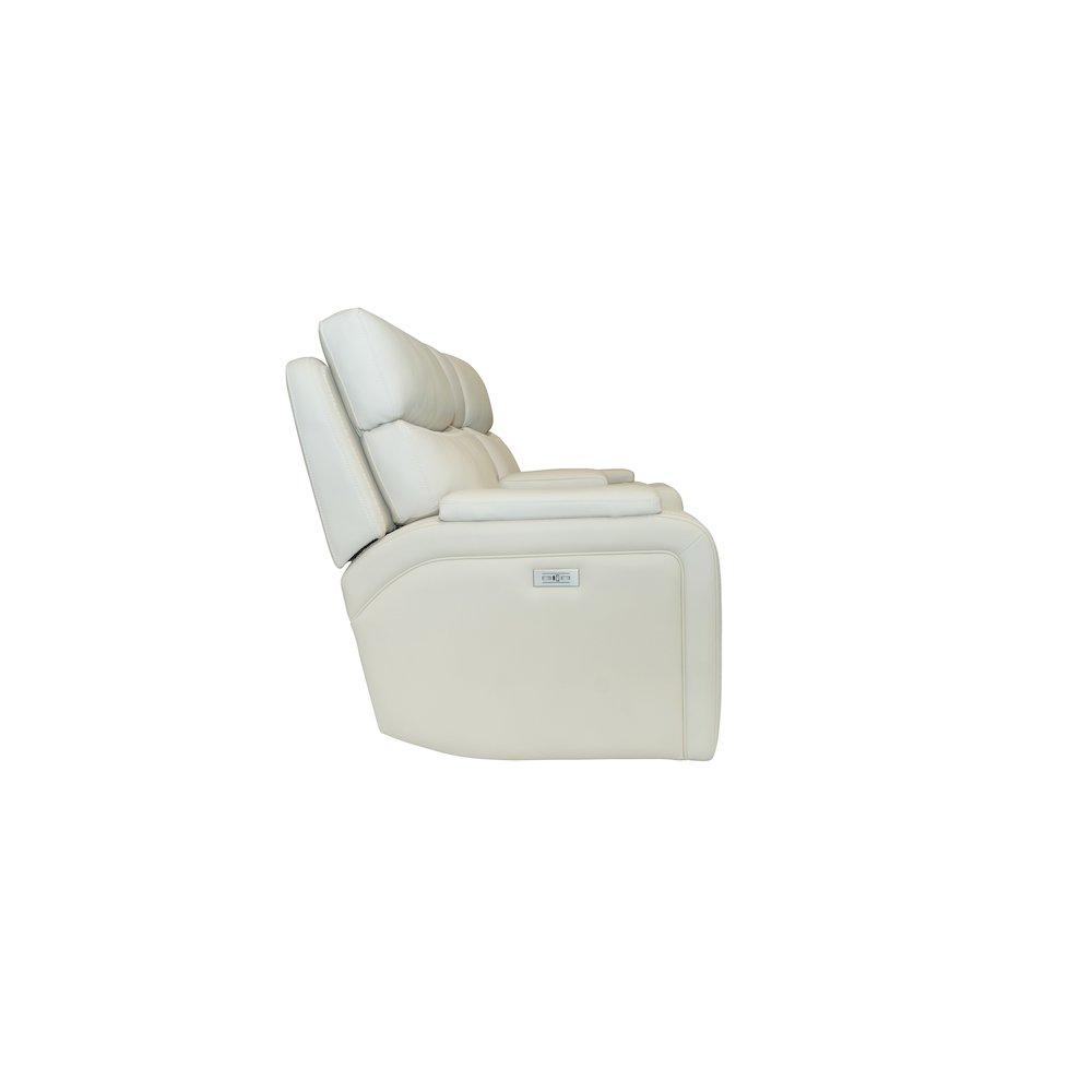 Gunner Console Loveseat Recliner Power Recline, Power Head Rests