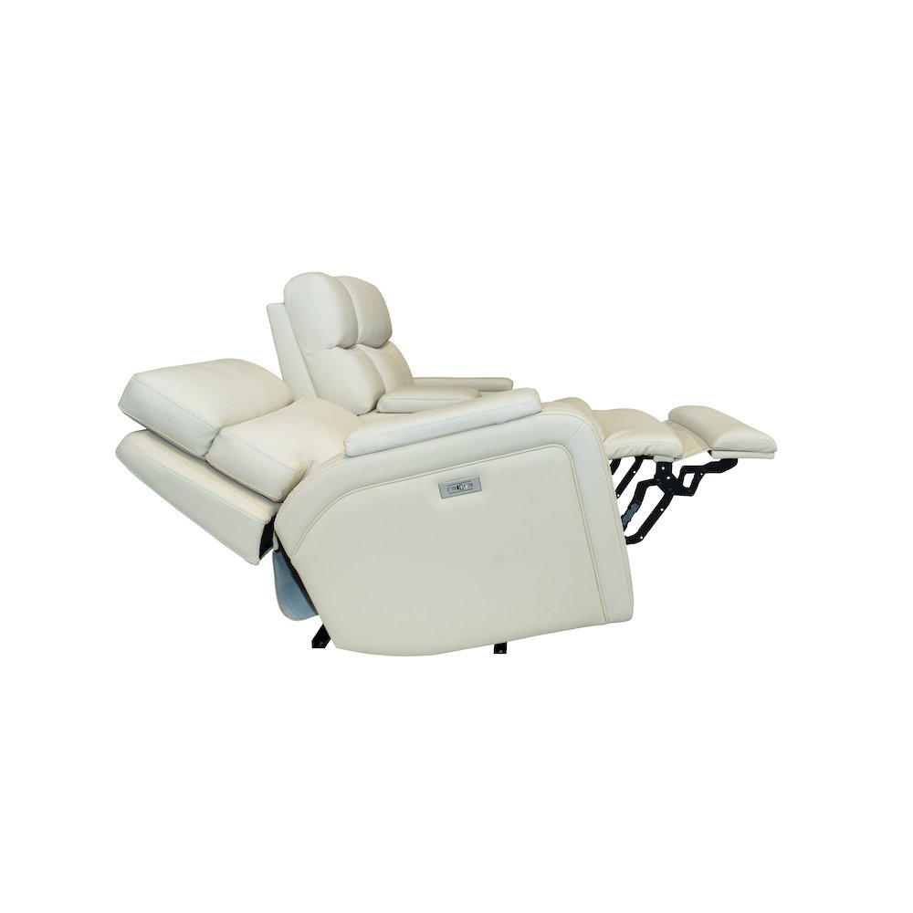 Gunner Console Loveseat Recliner Power Recline, Power Head Rests
