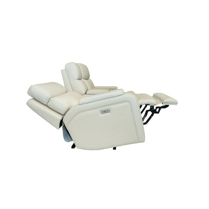Gunner Console Loveseat Recliner Power Recline, Power Head Rests