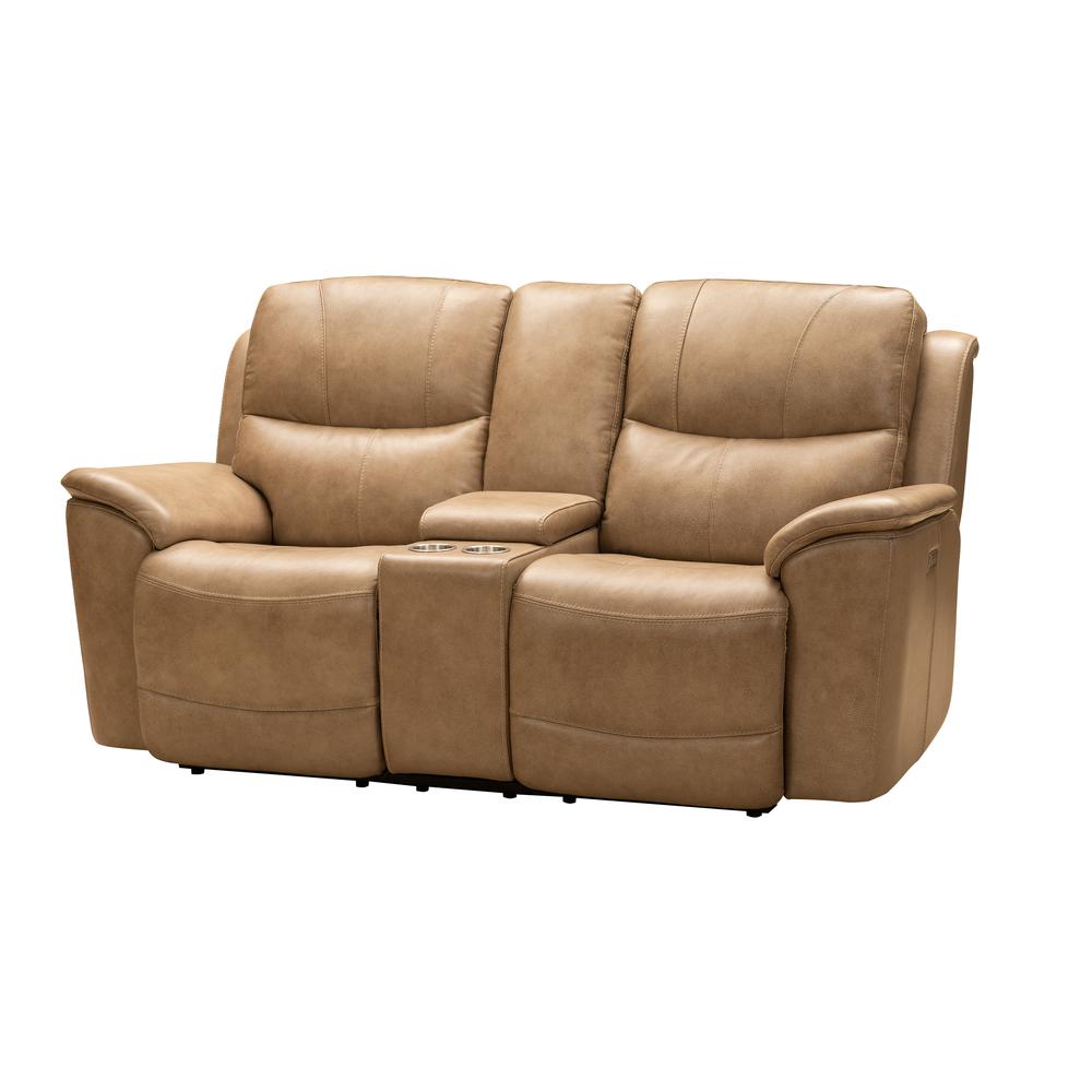 Kaden Power Reclining Console Loveseat w/Power Head Rests & Power Lumbar