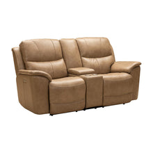 Kaden Power Reclining Console Loveseat w/Power Head Rests & Power Lumbar