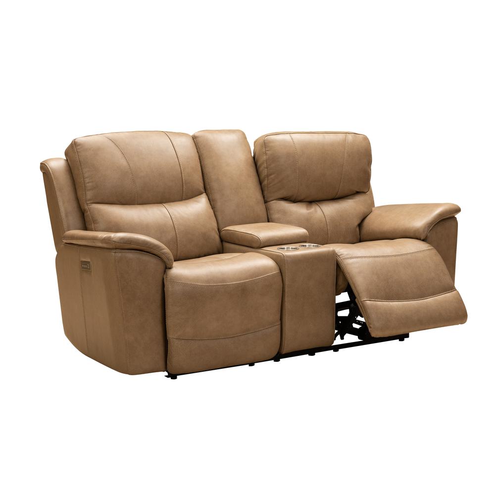 Kaden Power Reclining Console Loveseat w/Power Head Rests & Power Lumbar