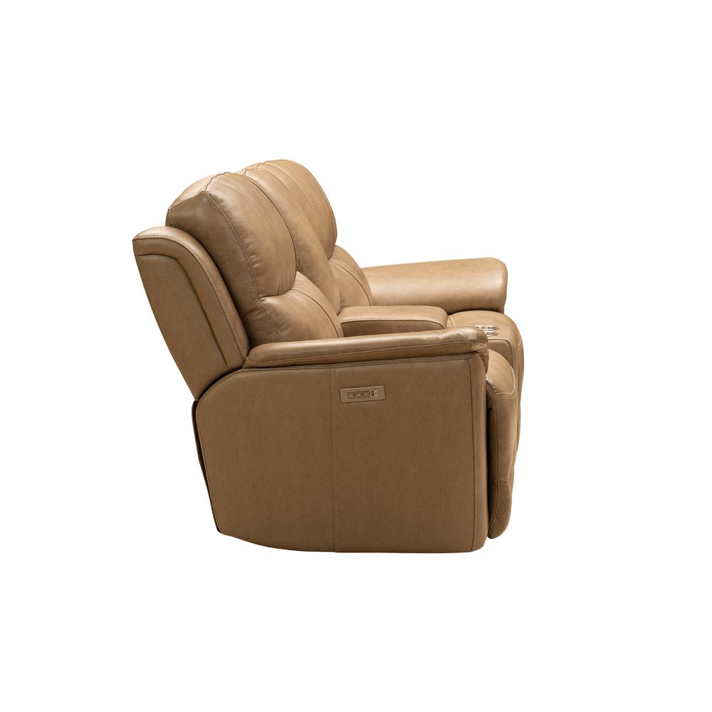 Kaden Power Reclining Console Loveseat w/Power Head Rests & Power Lumbar