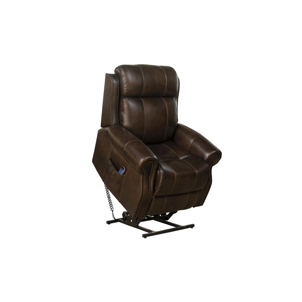 Langston Power Lift Recliner w/Power Head Rest & Power Lumbar