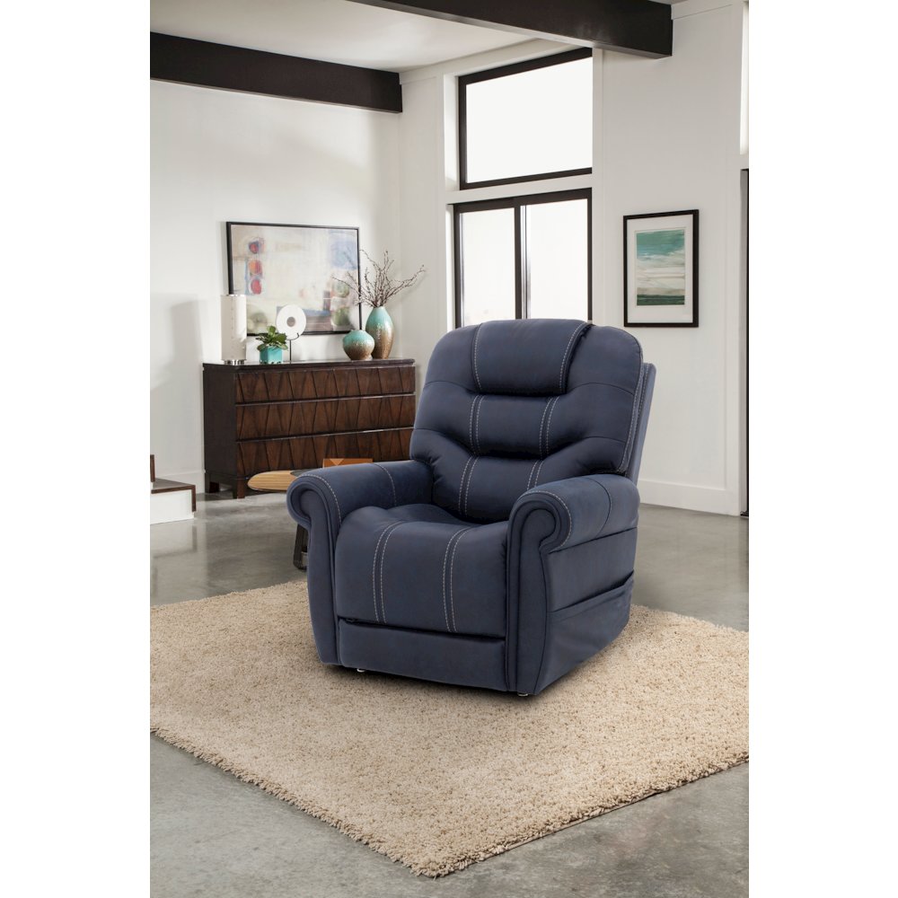 Lucas Power Lift Recliner w/Power Head Rest, Power Lumbar & 3 Zone Heat