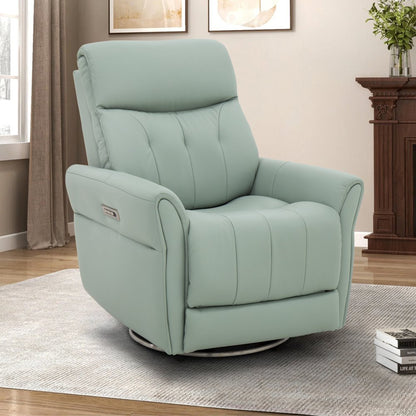 Mae Power Swivel Recliner w/Power Head Rest & Power Lumbar