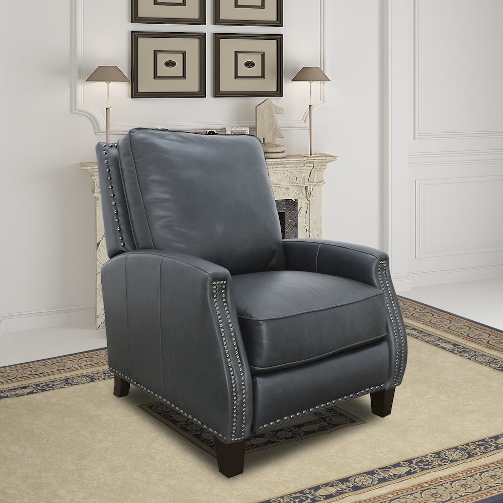 Melrose Push Thru The Arms Recliner