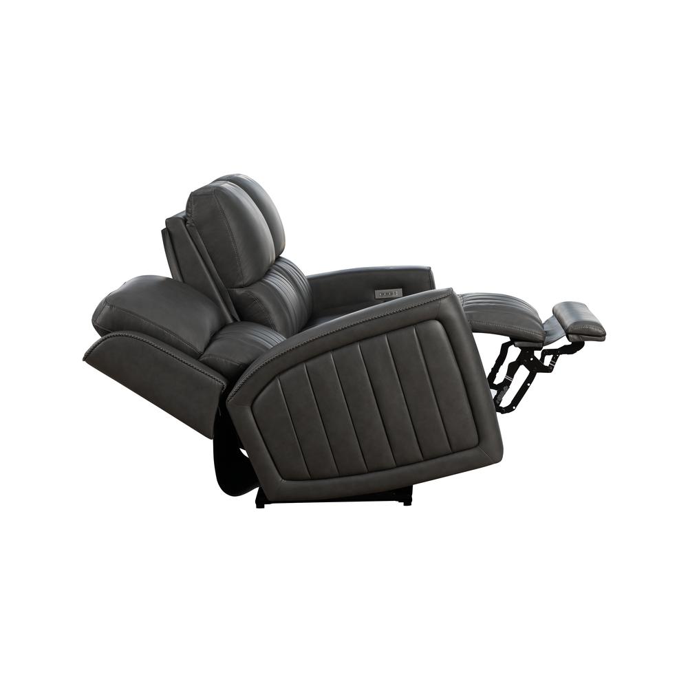 Sofa w/Power Head Rests, Power Lumbar & Drop Down Table w/2 Cup Holders