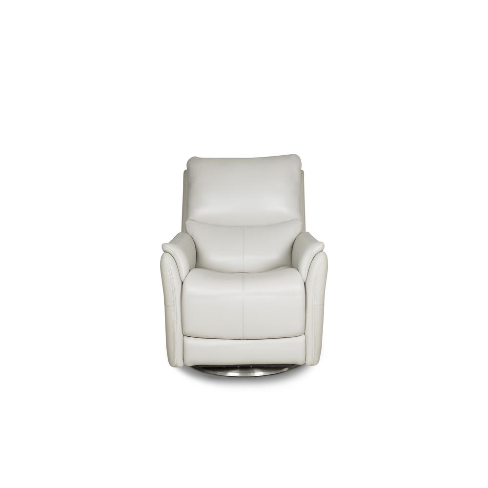 Salem Swivel Recliner w/Power Recline, Power Head Rest & Power Lumbar (Lay Flat)