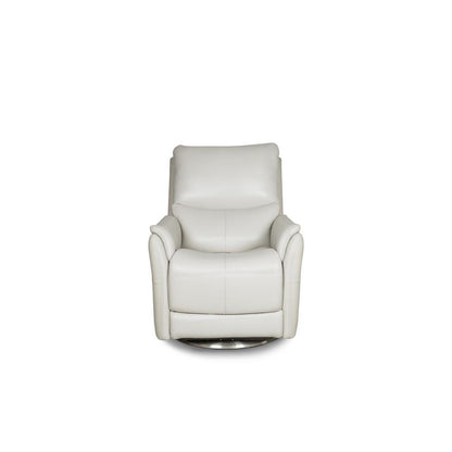 Salem Swivel Recliner w/Power Recline, Power Head Rest & Power Lumbar (Lay Flat)