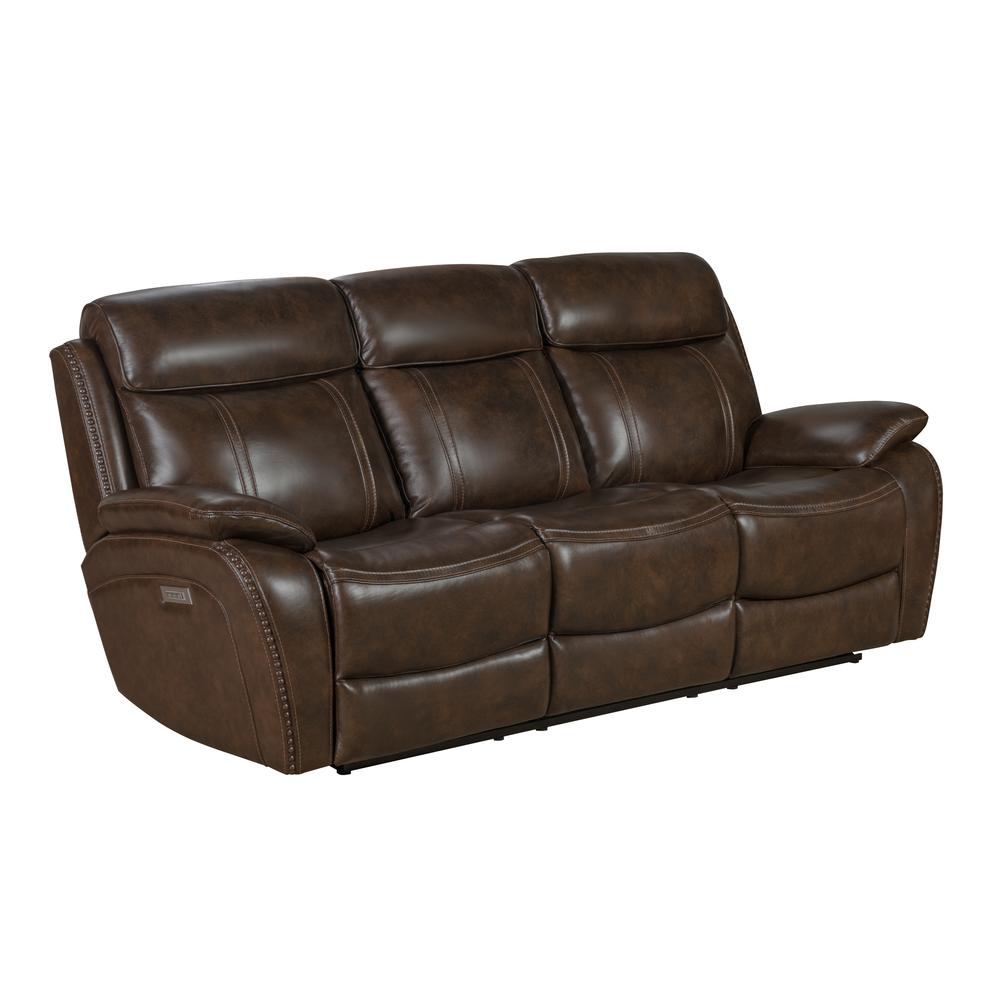 Power Reclining Sofa w/Power Head Rests, Power Lumbar & Drop Down Table (middle)