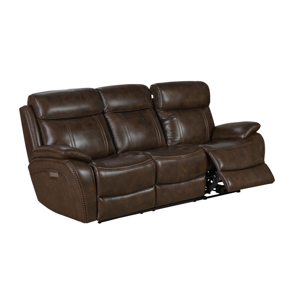 Power Reclining Sofa w/Power Head Rests, Power Lumbar & Drop Down Table (middle)