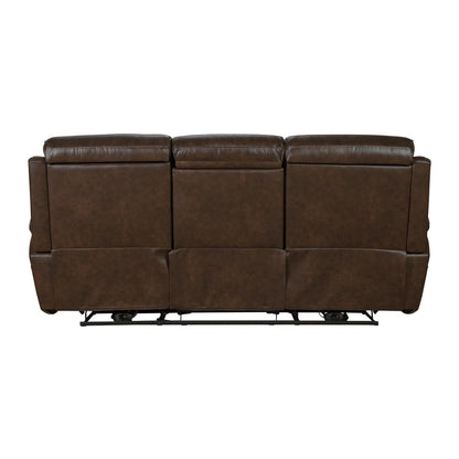 Power Reclining Sofa w/Power Head Rests, Power Lumbar & Drop Down Table (middle)