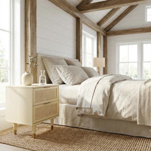 Buttermilk Nightstand with Classic Design and Solid Construction