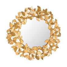 Handcrafted Gold Leaf Mirror - 36 Inch, Belen Kox