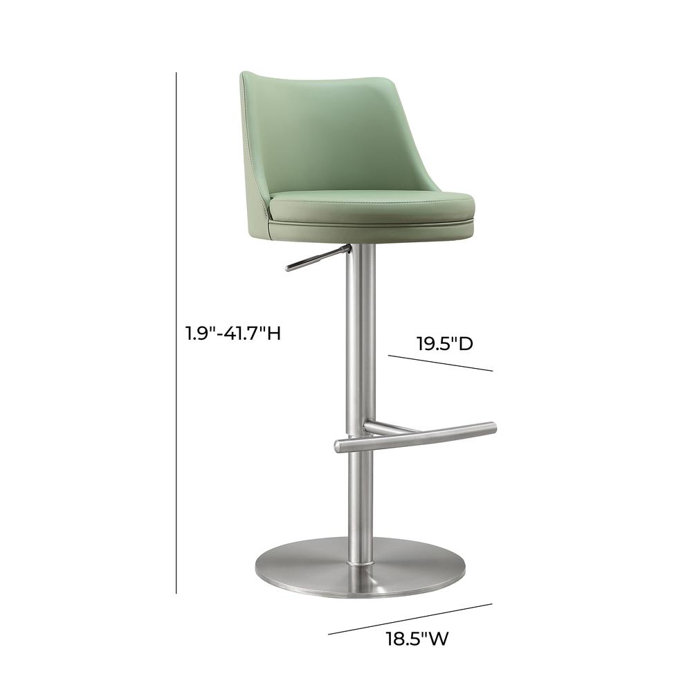 Sea Foam Green Adjustable Stool, Belen Kox