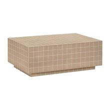 Gray Concrete Coffee Table with Taupe Legs and Durable Construction