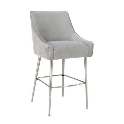 Luxe Grey Counter Stool, Belen Kox