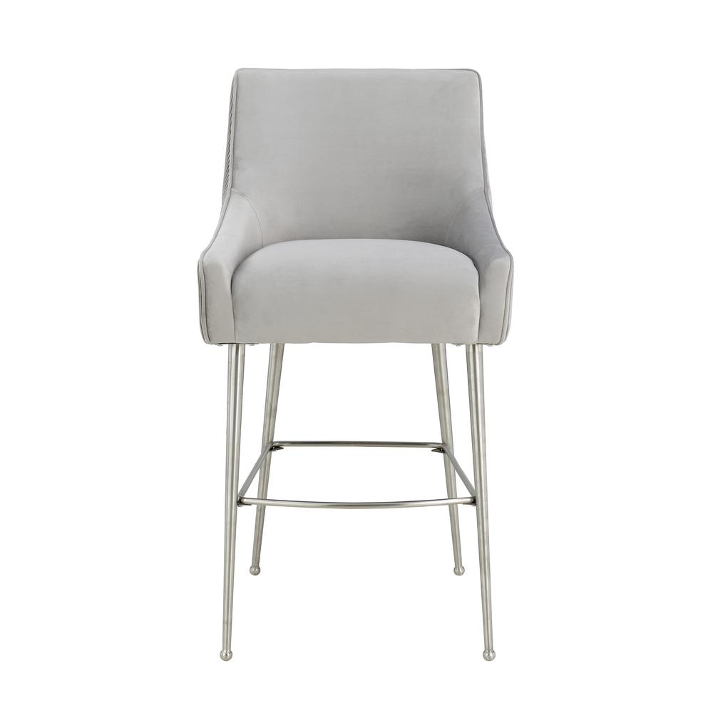 Luxe Grey Counter Stool, Belen Kox