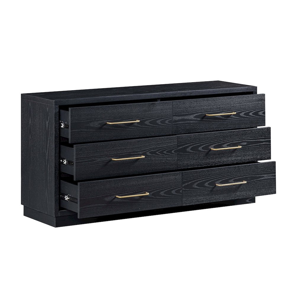 Marlow Black Wood Dresser