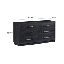 Marlow Black Wood Dresser