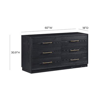 Marlow Black Wood Dresser