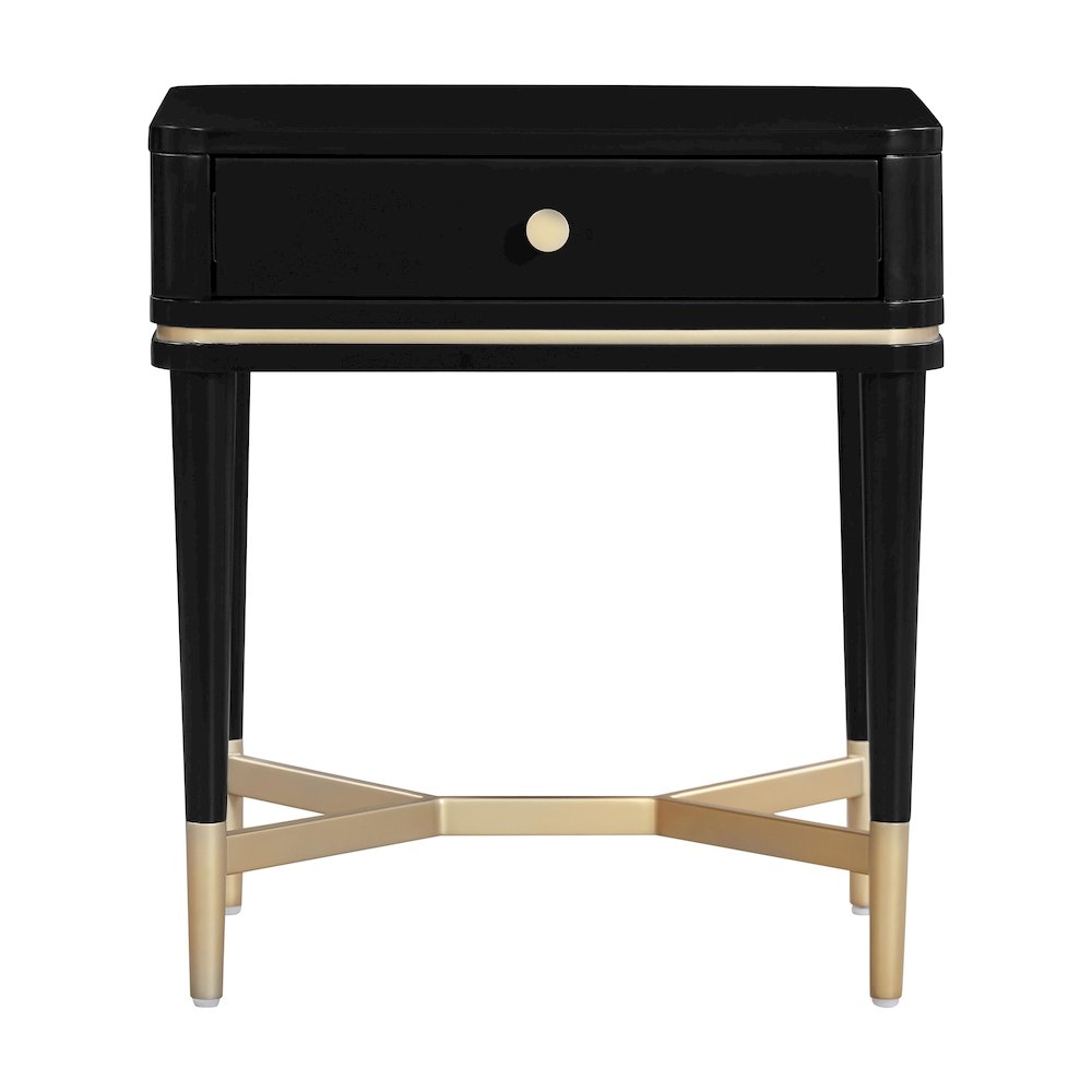 Julieta Black Nightstand