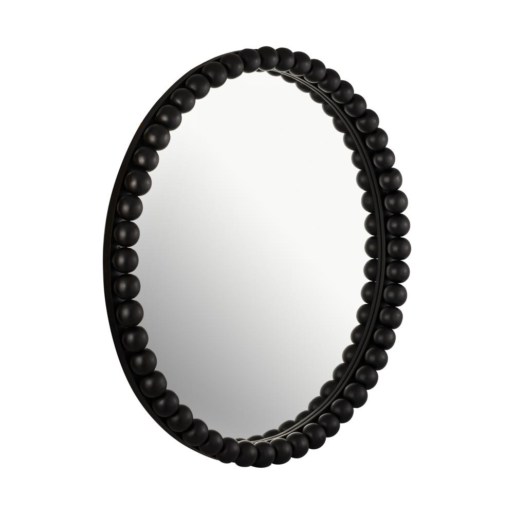 Textured Wooden Framed Mirror, Belen Kox