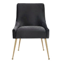 Velvet-Upholstered Accent Chair with Gold Stainless Steel Legs for Living Room