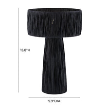 Safari Raffia Table Lamp, Belen Kox